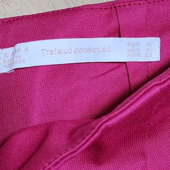 Zara skorts mini skirt with side pockets color pink - Picture 7 of 7
